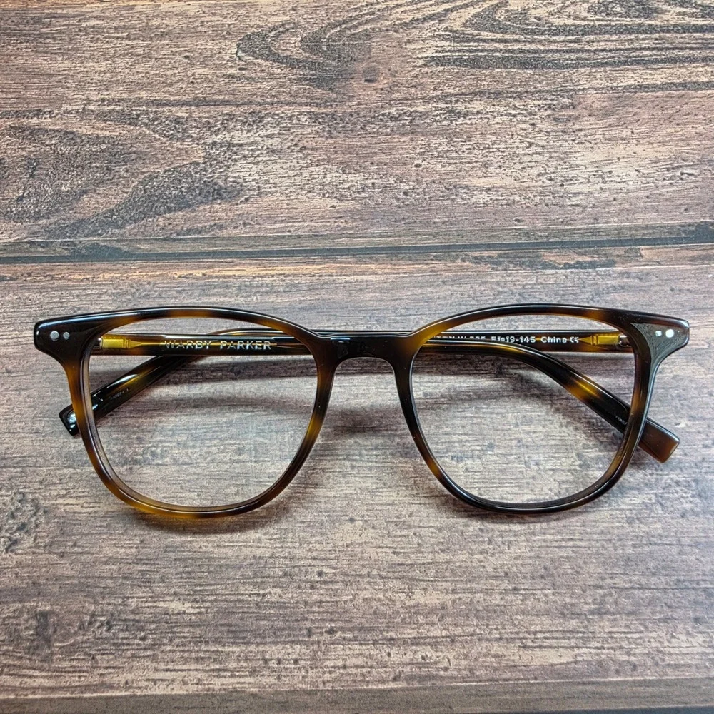 Warby Parker Dawson W 225 Whiskey Tortoise Eyeglasses Frames 51-19-145